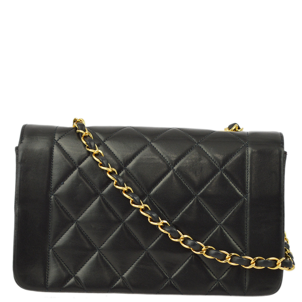 Chanel * 1994-1996 Lambskin Small Diana Shoulder Bag