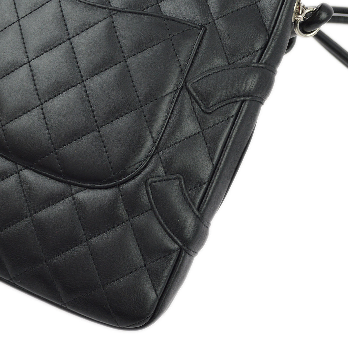 Chanel 2004-2005 Calfskin Cambon Ligne Shoulder Bag