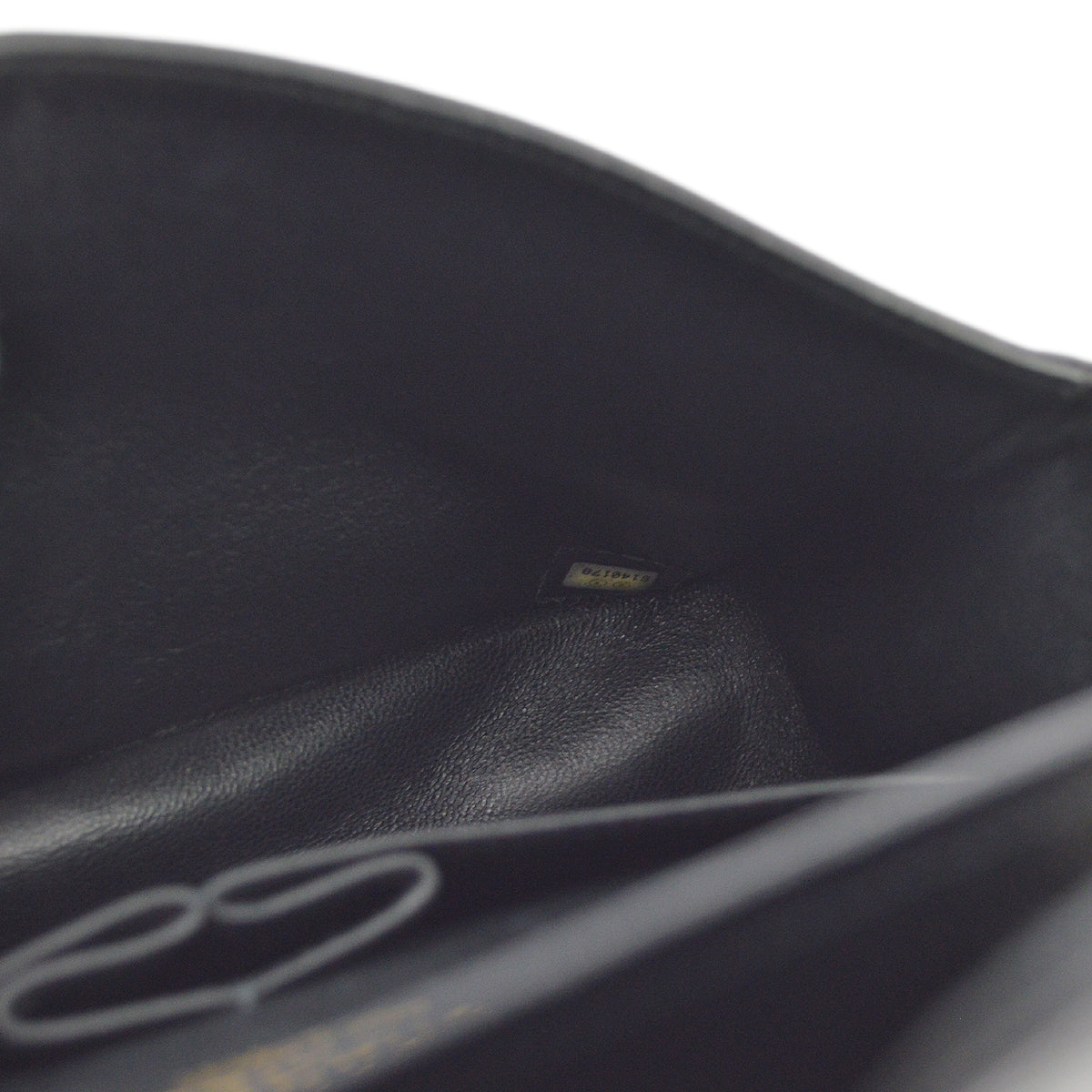 Chanel 2000-2001 Black Caviar Medium Classic Double Flap Shoulder Bag