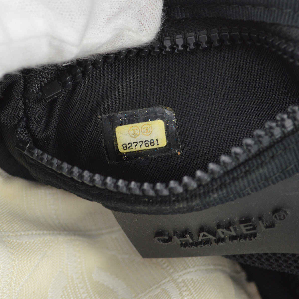Chanel 2003-2004 Beige New Travel Sport Line Shoulder Bag