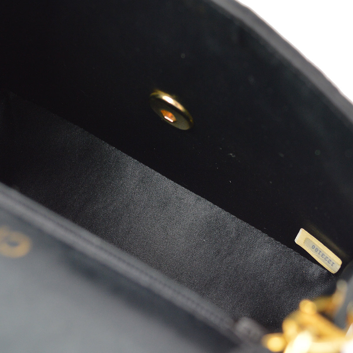 Chanel 1989-1991 Satin Mini Classic Square Flap Shoulder Bag 17