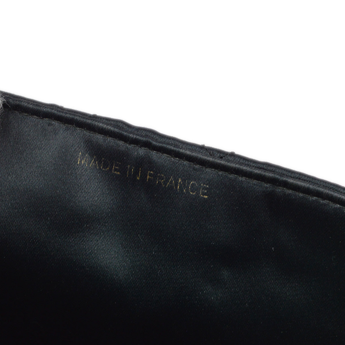Chanel 1986-1888 Black Satin Mini Classic Square Flap Shoulder Bag 17