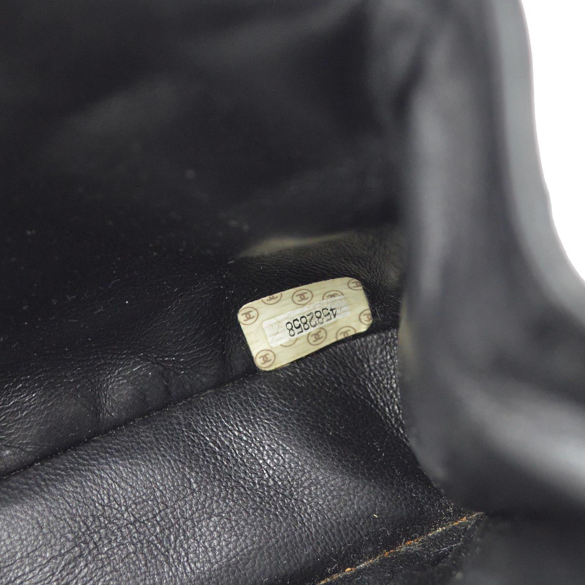 Chanel 1996-1997 Black Caviar Double Sided Classic Flap Shoulder Bag