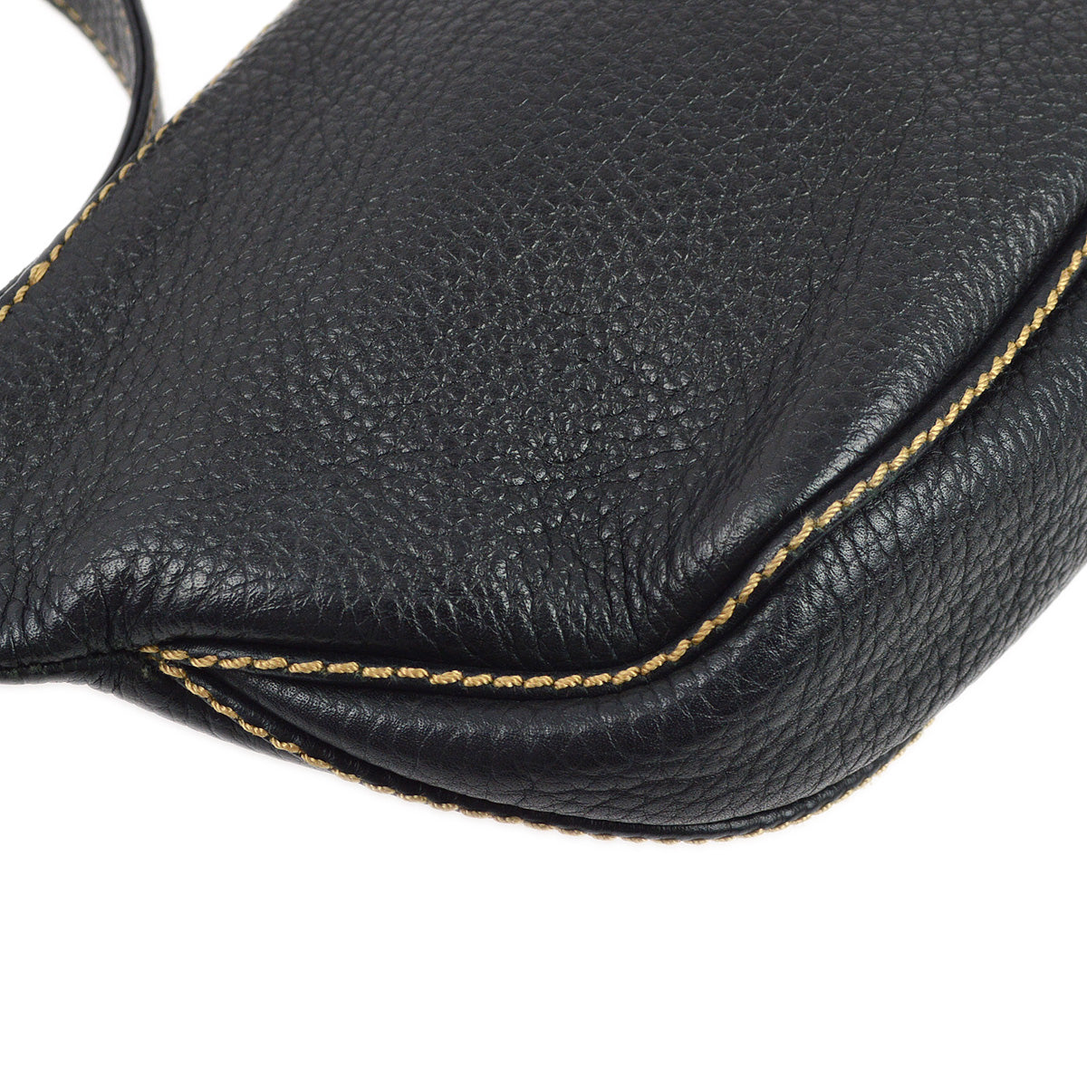 Chanel 2001-2003 Black Calfskin Shoulder Bag