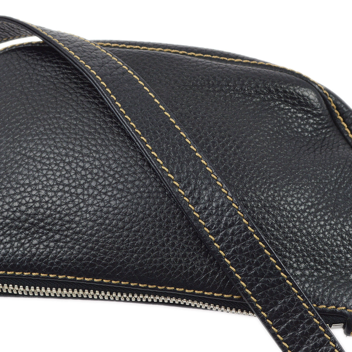 Chanel 2001-2003 Black Calfskin Shoulder Bag