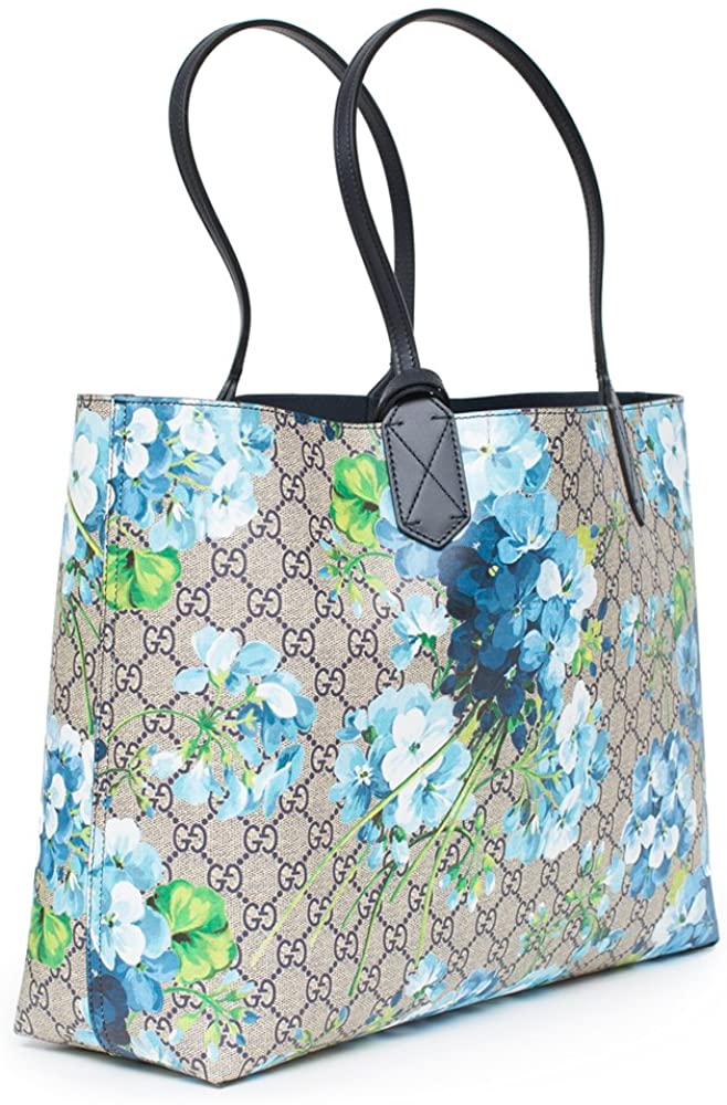 Gucci Blooms Blue Reversible Tote