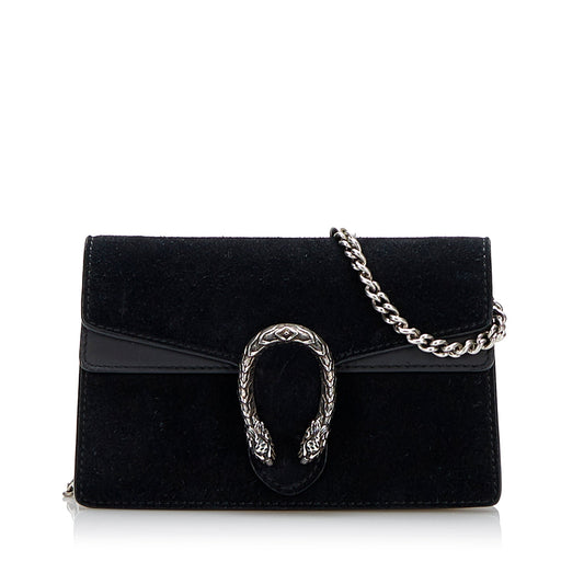 Gucci Suede Dionysus Crossbody Bag