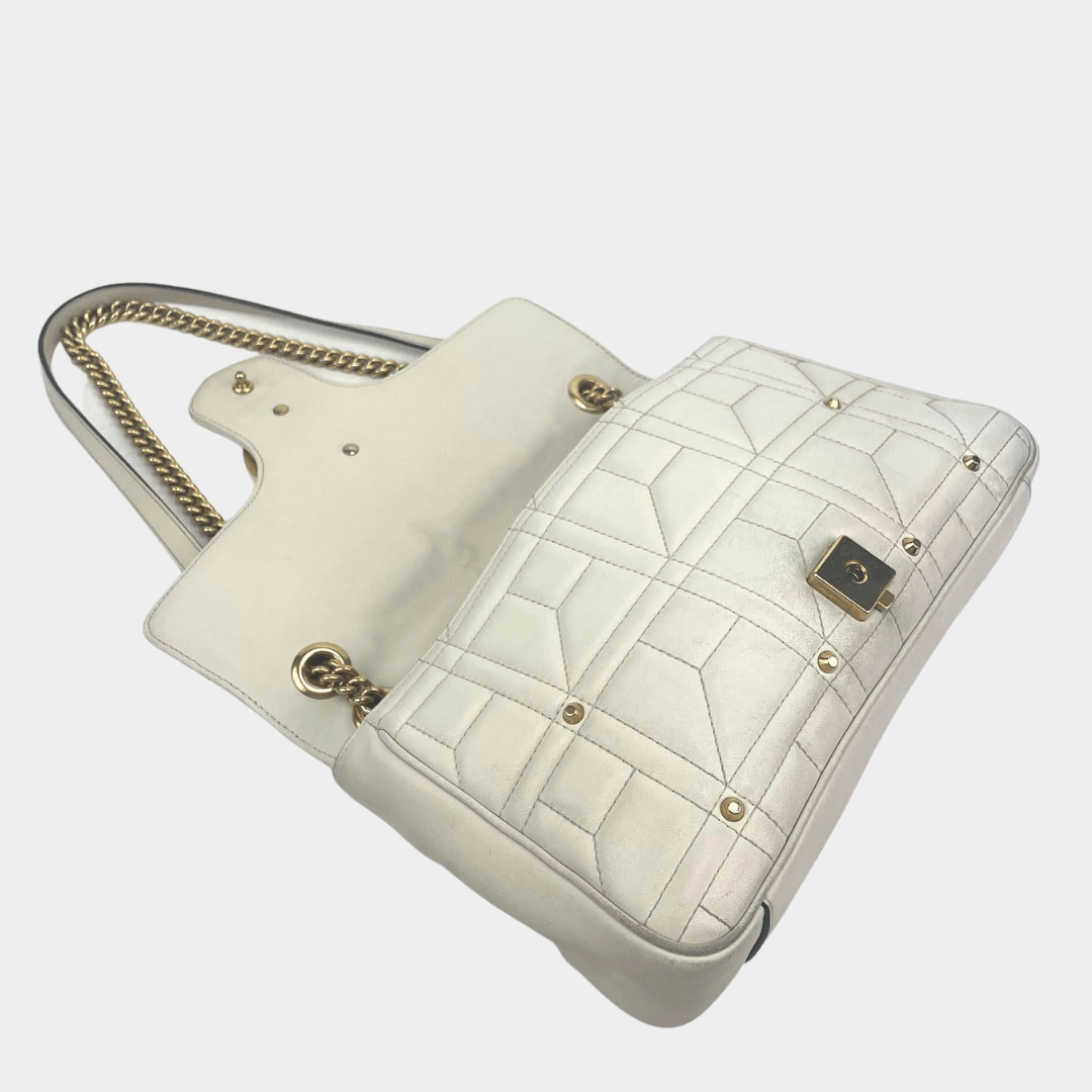 Gucci  GG Marmont Flap Bag Studded Matelasse  - OUTLET ITEM FINAL SALE