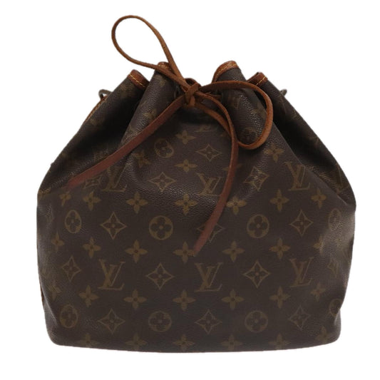 Louis Vuitton Petit Noé  Canvas Shoulder Bag