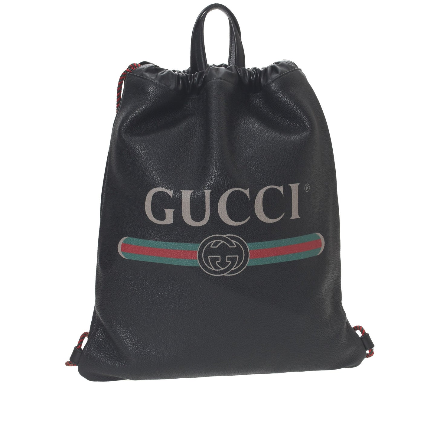 Gucci Print Drawstring Backpack