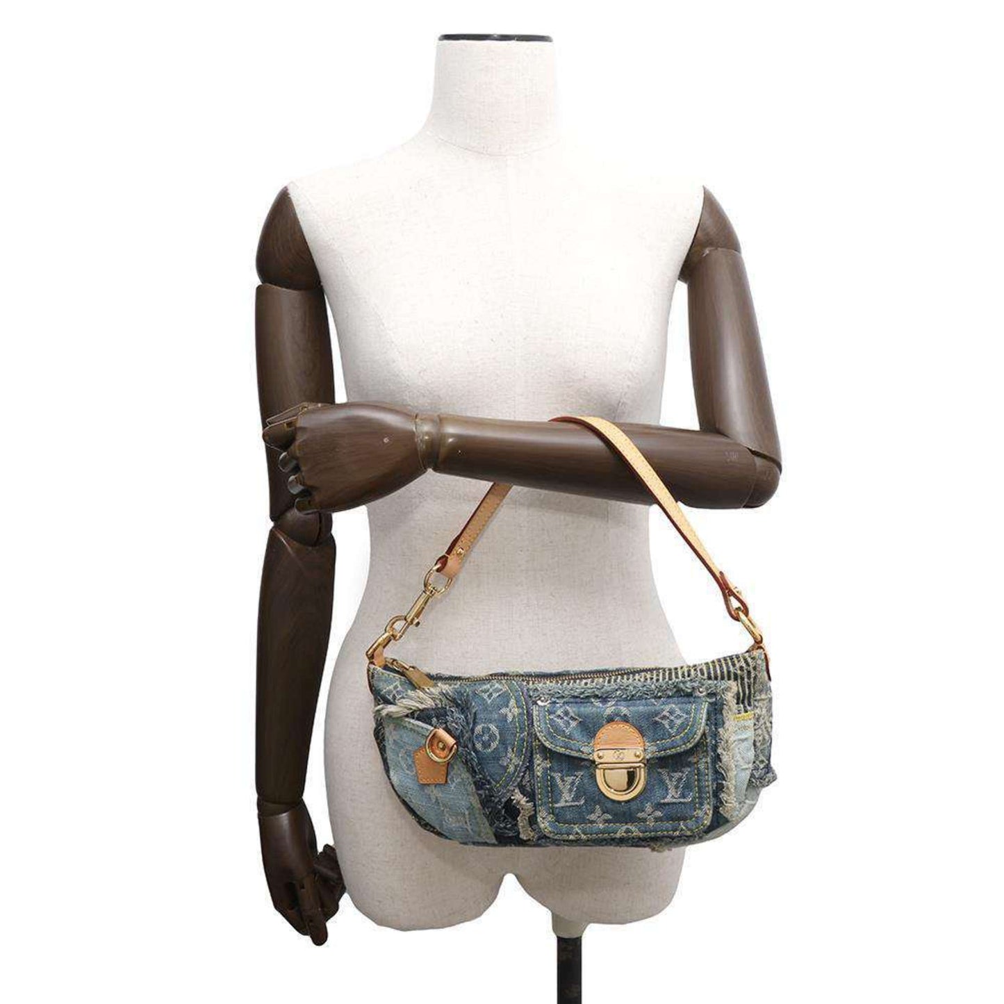 Louis Vuitton blue Monogram pink Monogram blue Shoulder Bag