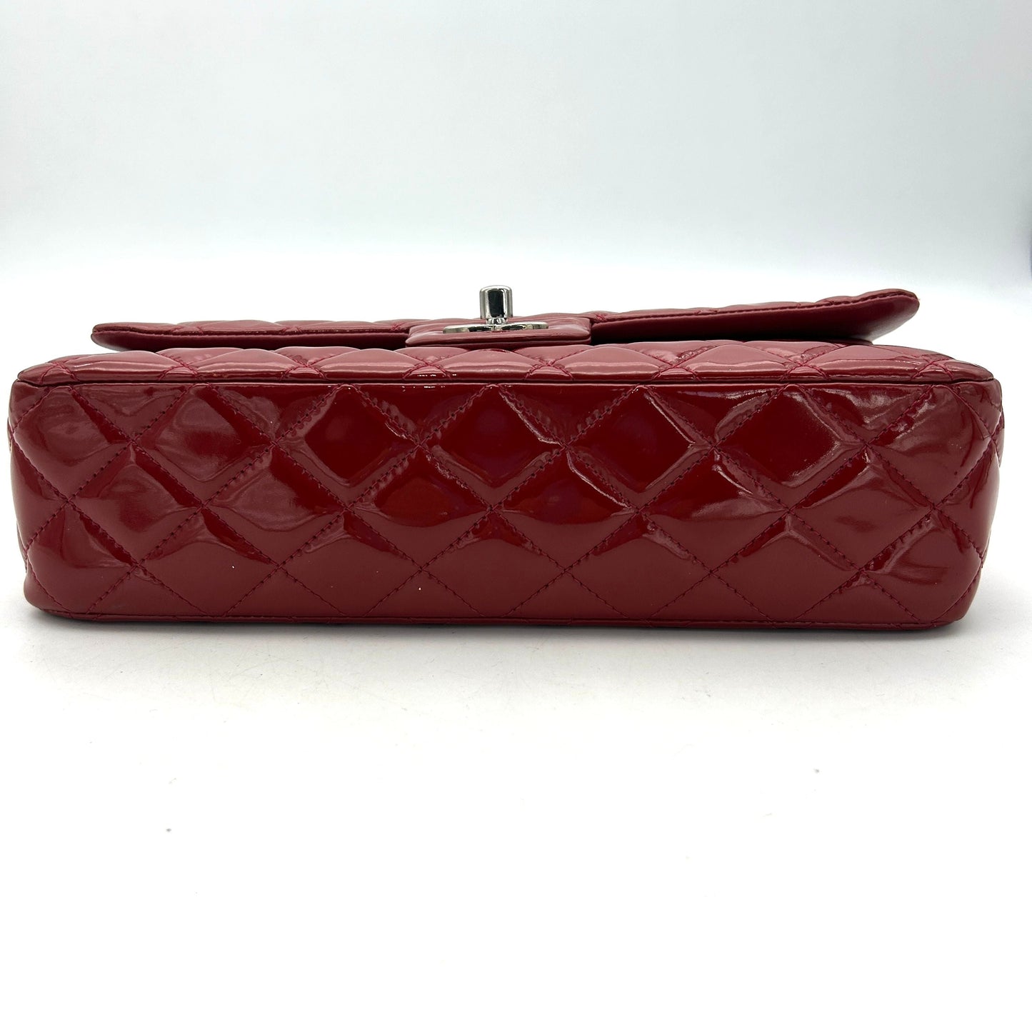 Chanel Classic Patent Maxi Double Flap Bag - Red Shoulder Bags, Handbags AF