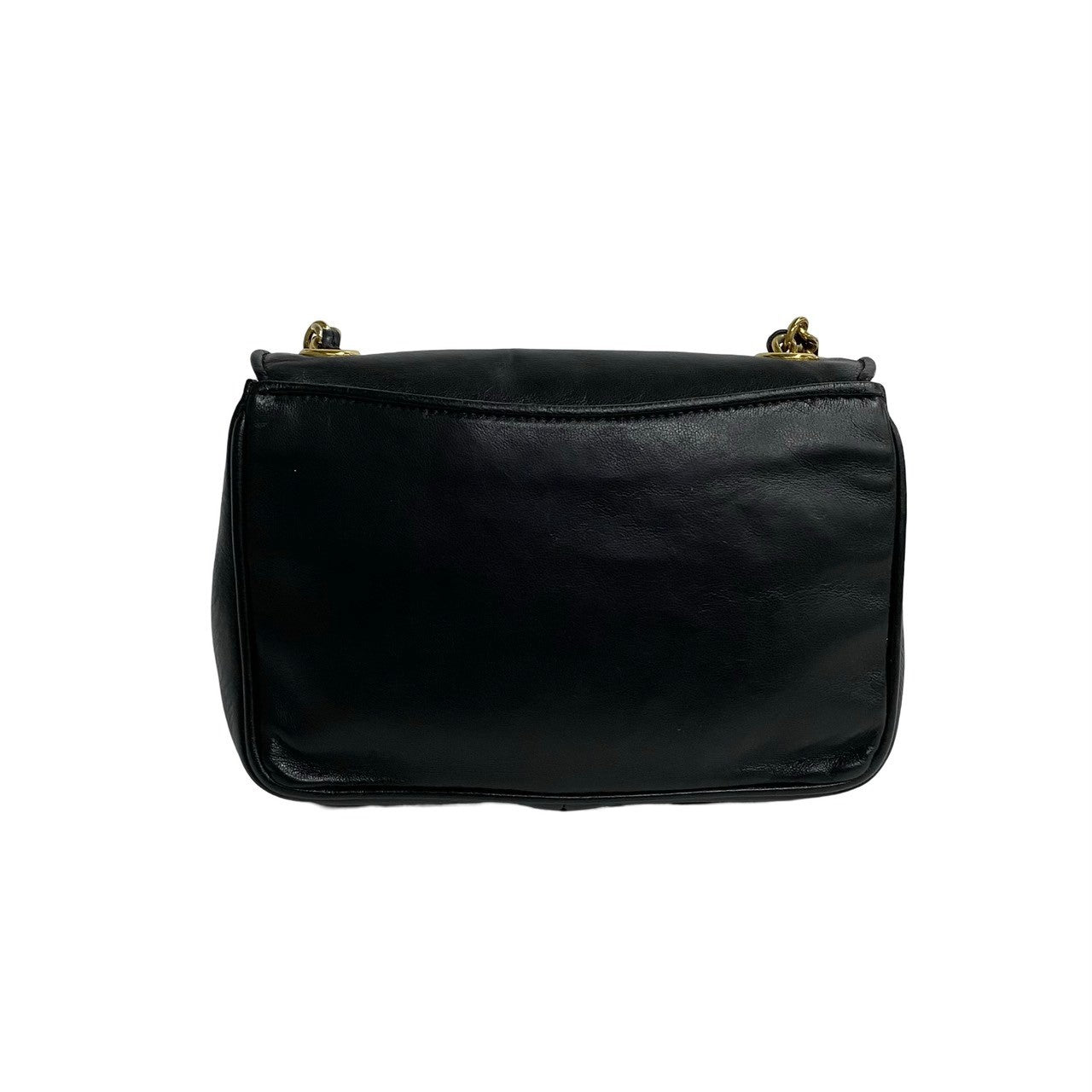 CHANEL Shoulder Bag lambskin black