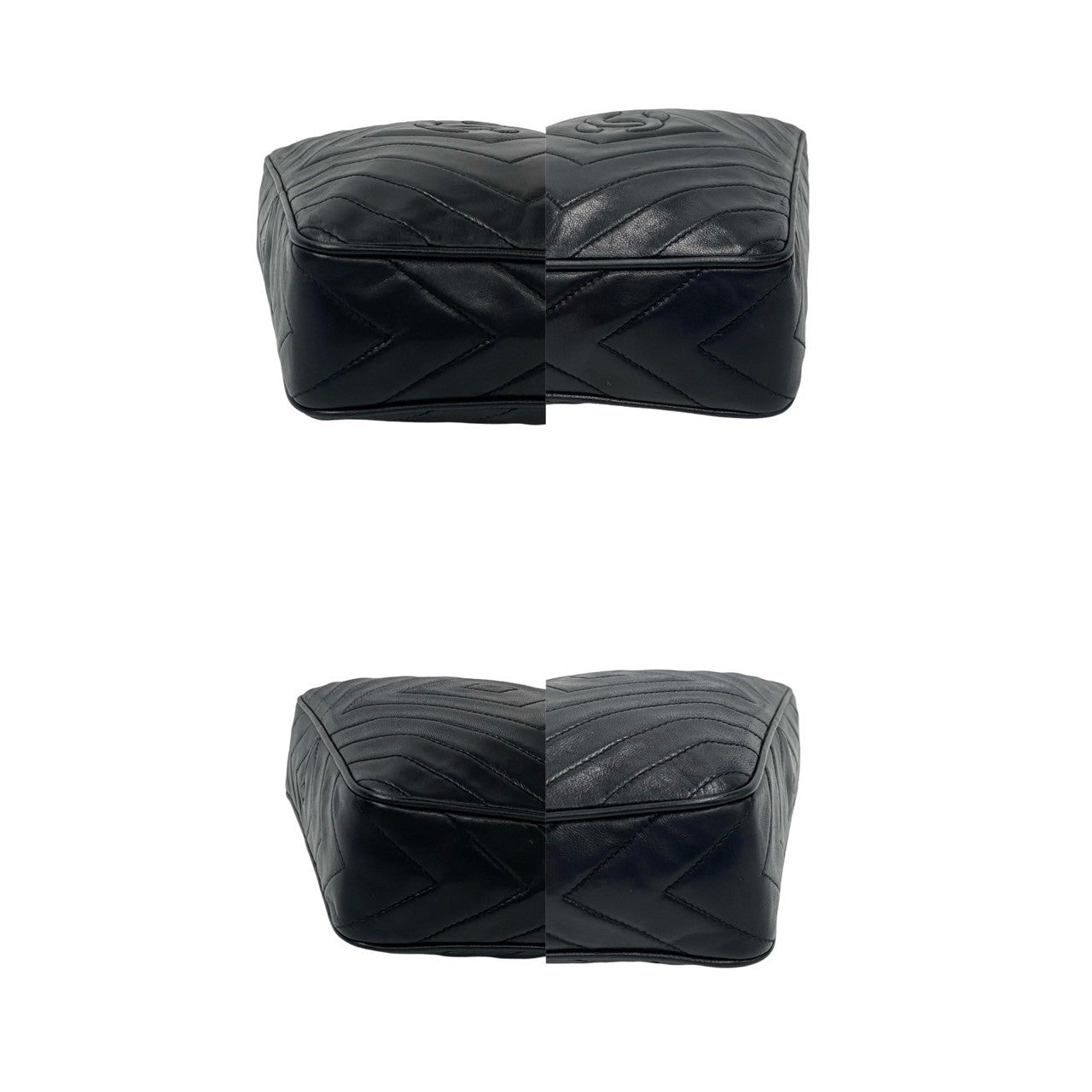 CHANEL Shoulder Bag lambskin black
