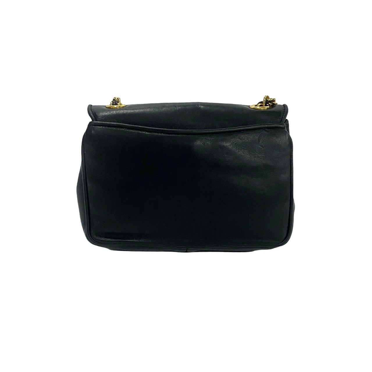 CHANEL Shoulder Bag lambskin black