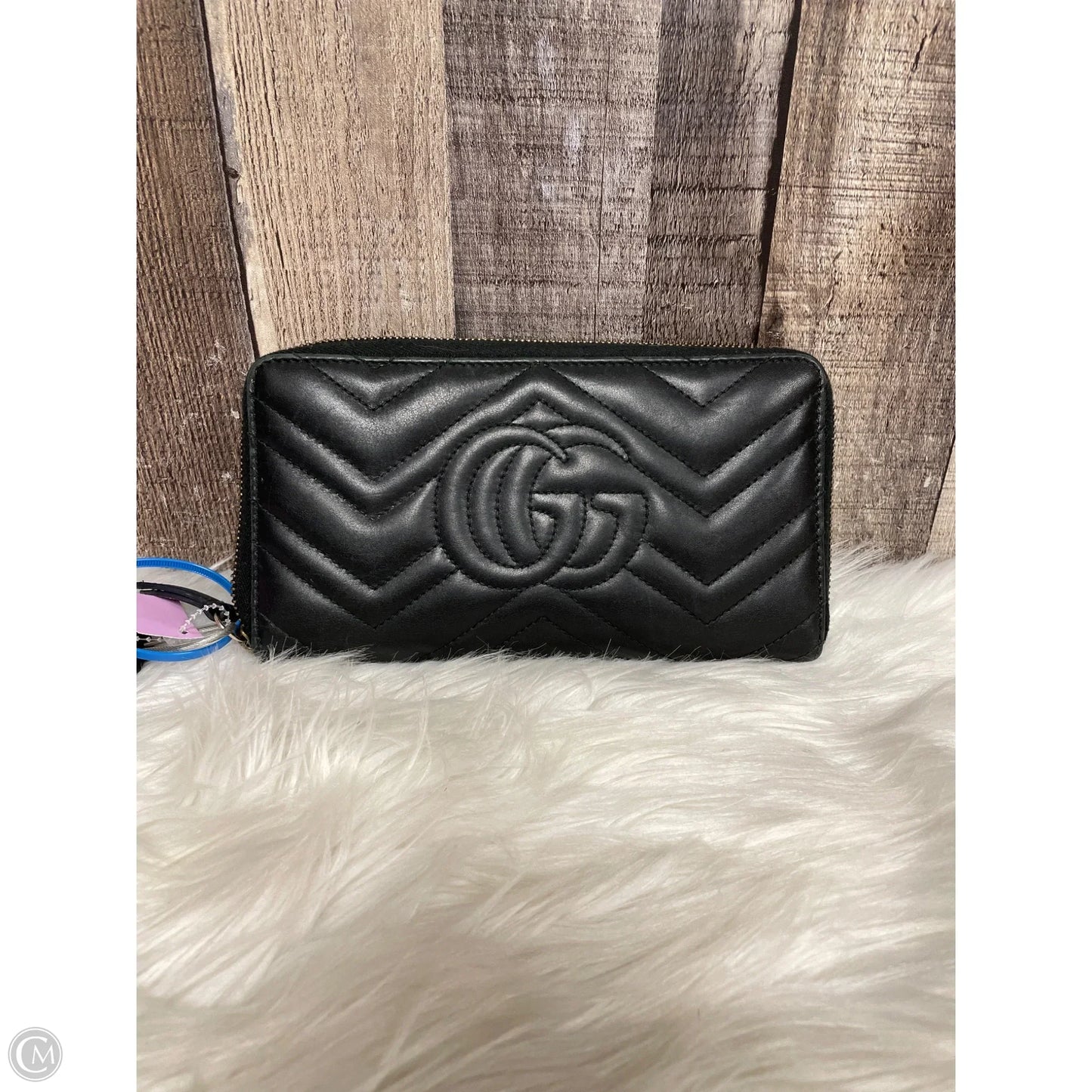 Wallet Luxury Designer By Gucci, Size: Large