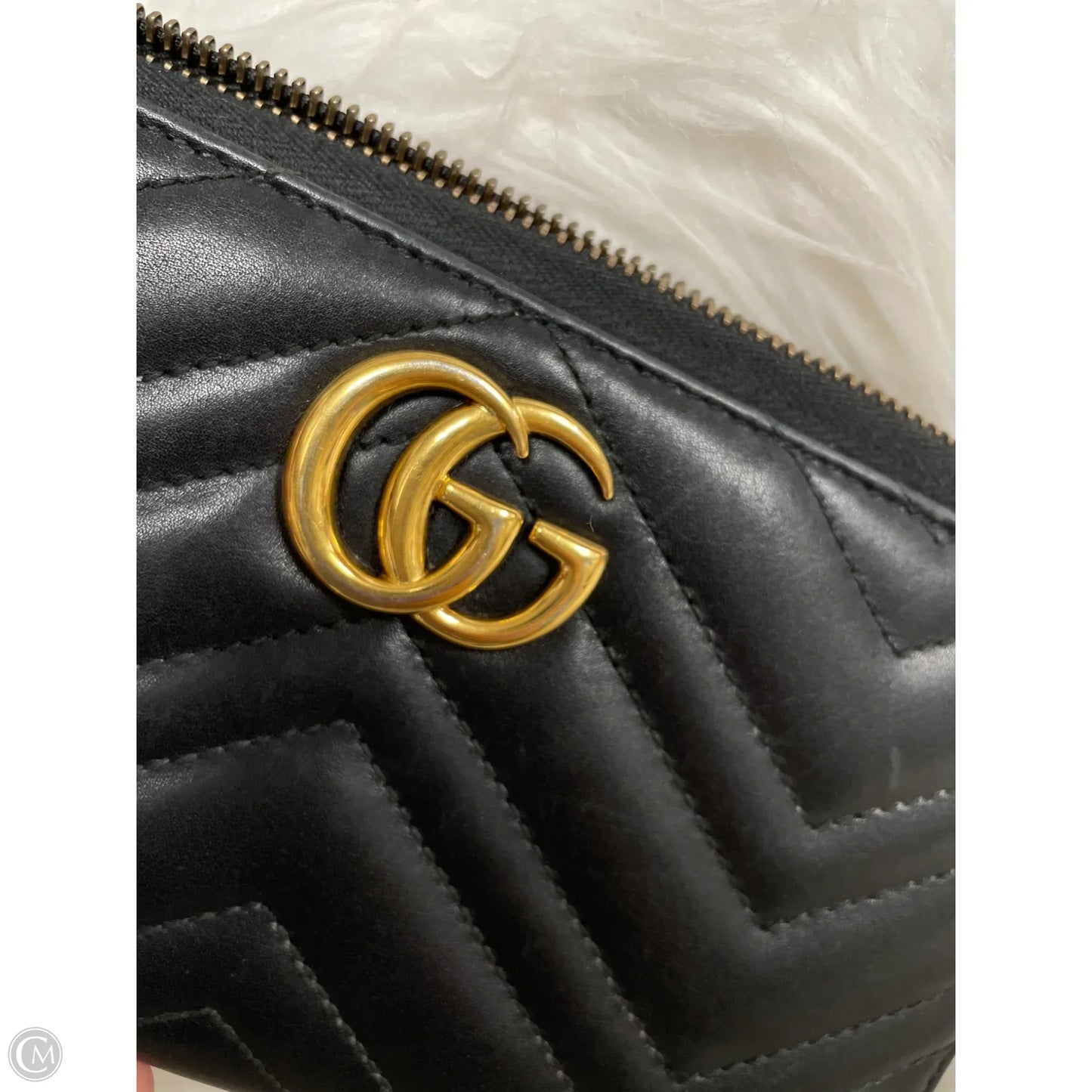Wallet Luxury Designer By Gucci, Size: Large