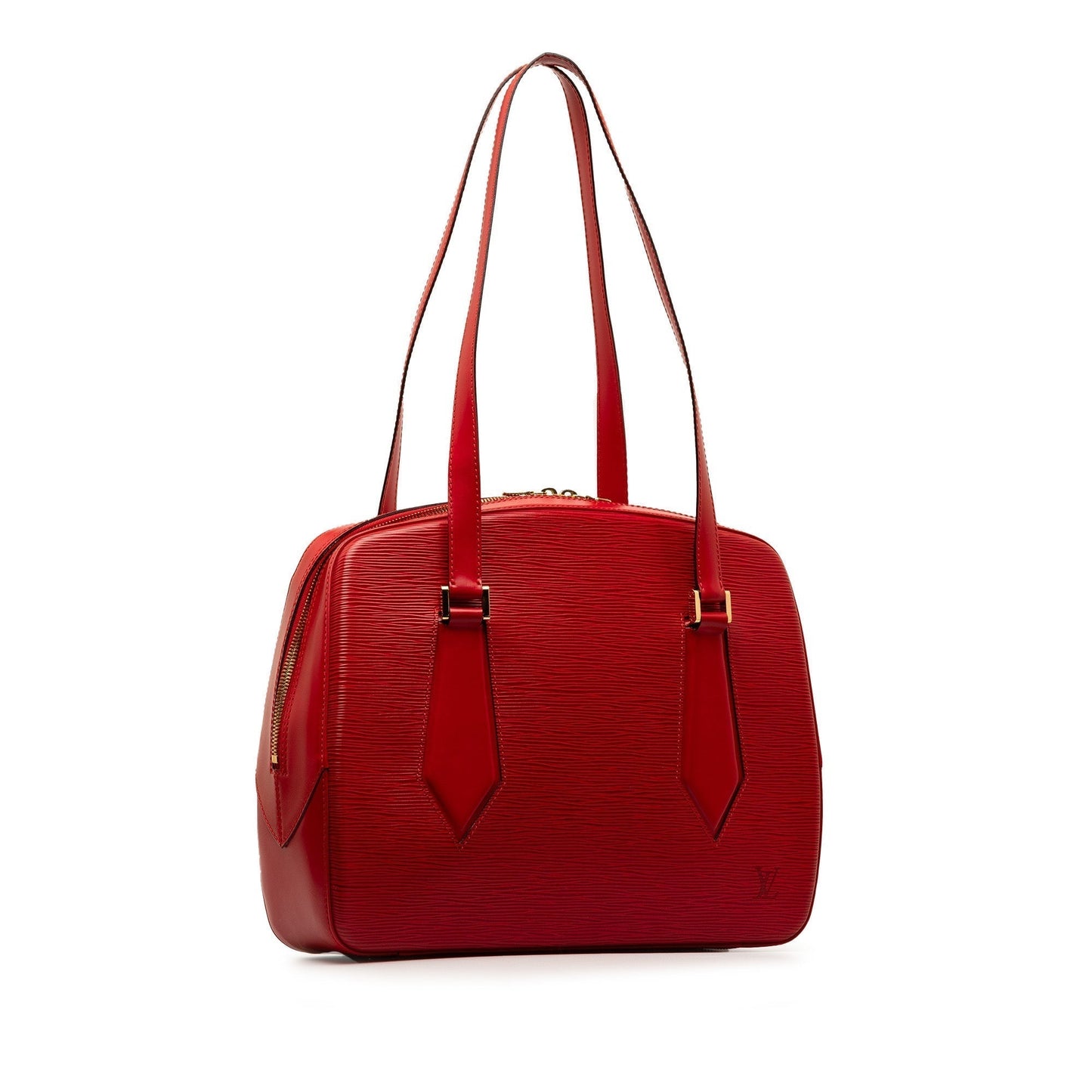 Red Louis Vuitton Epi Voltaire Shoulder Bag