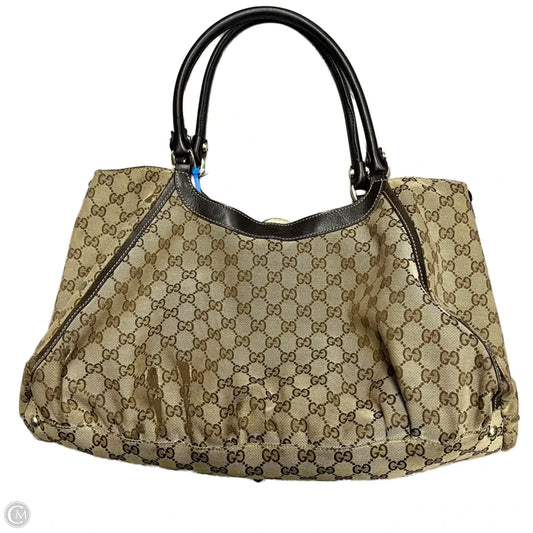 Handbag Luxury Designer By Gucci, Size: Large