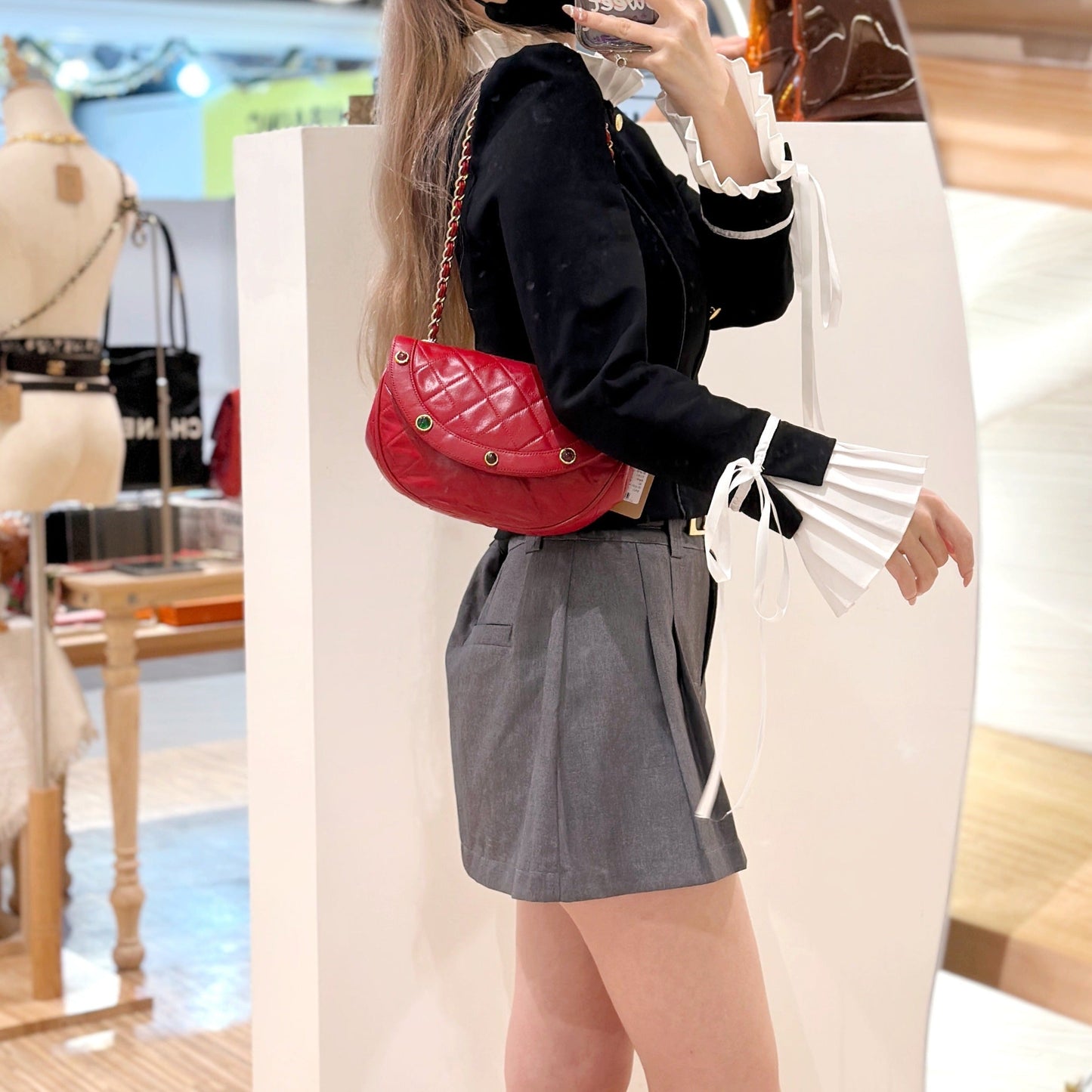 Chanel vintage gem shoulder bag