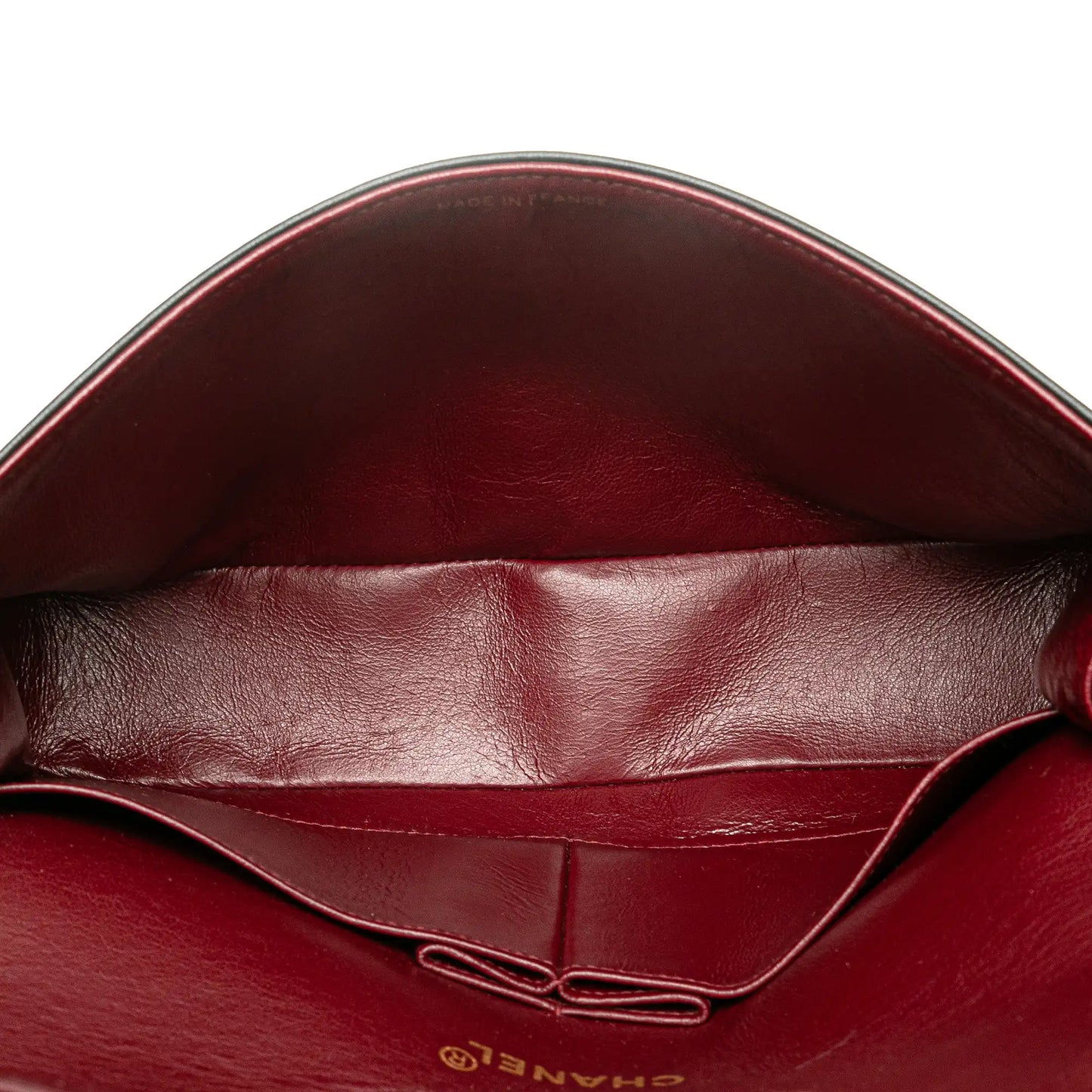 Black Chanel Medium Classic Lambskin Double Flap Shoulder Bag