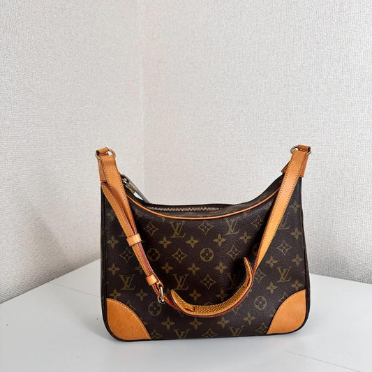 Louis Vuitton LV Monogram Boulogne 30 Vintage - Brown Shoulder Bags, Handbags MR2104202507222