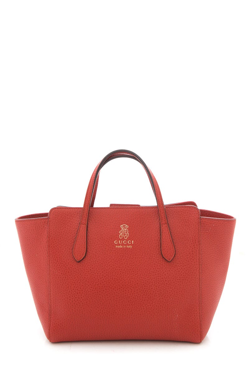 Gucci Burnt Orange Swing Tote Small Handbag