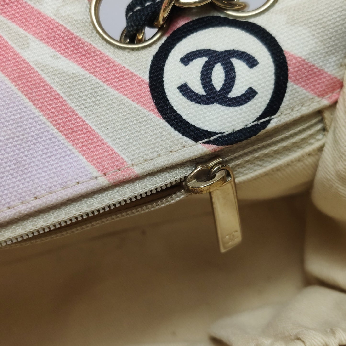 Chanel Baguette Flap Multicolor Eiffel Tower Print Cloth Shoulder Bag
