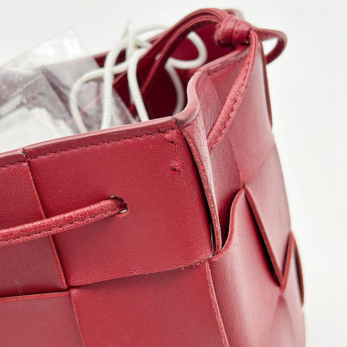 Bottega Veneta Cassette Bucket Bag - Red Bucket Bags, Handbags LA38073