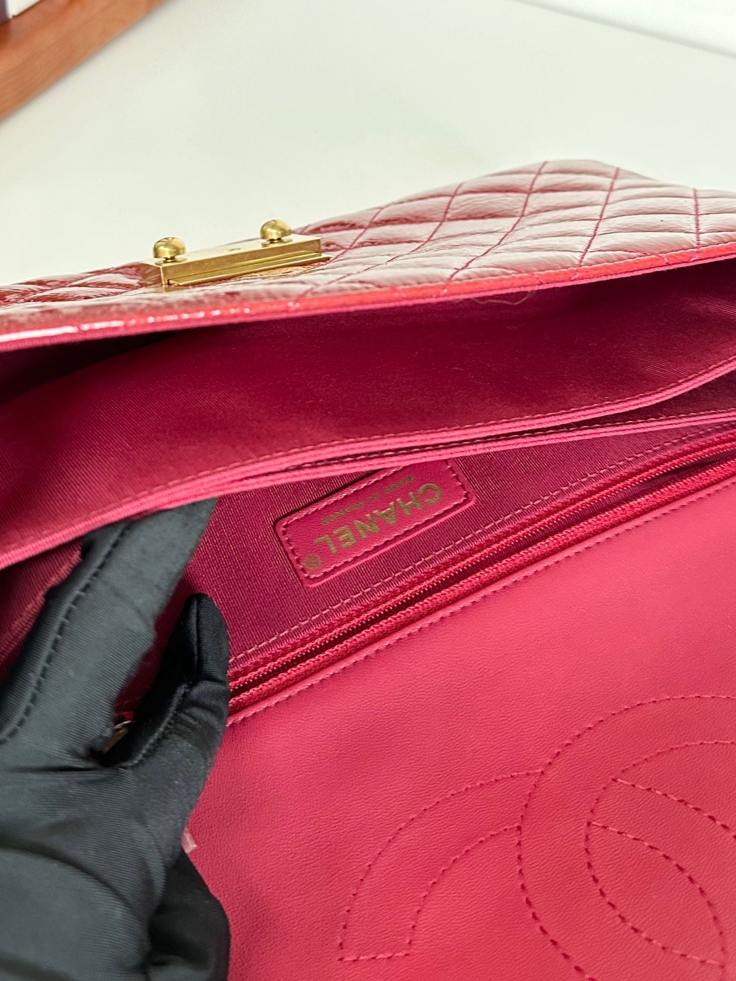 Chanel Pagoda Accordion Flap Bag - Red Shoulder Bags, Handbags #E