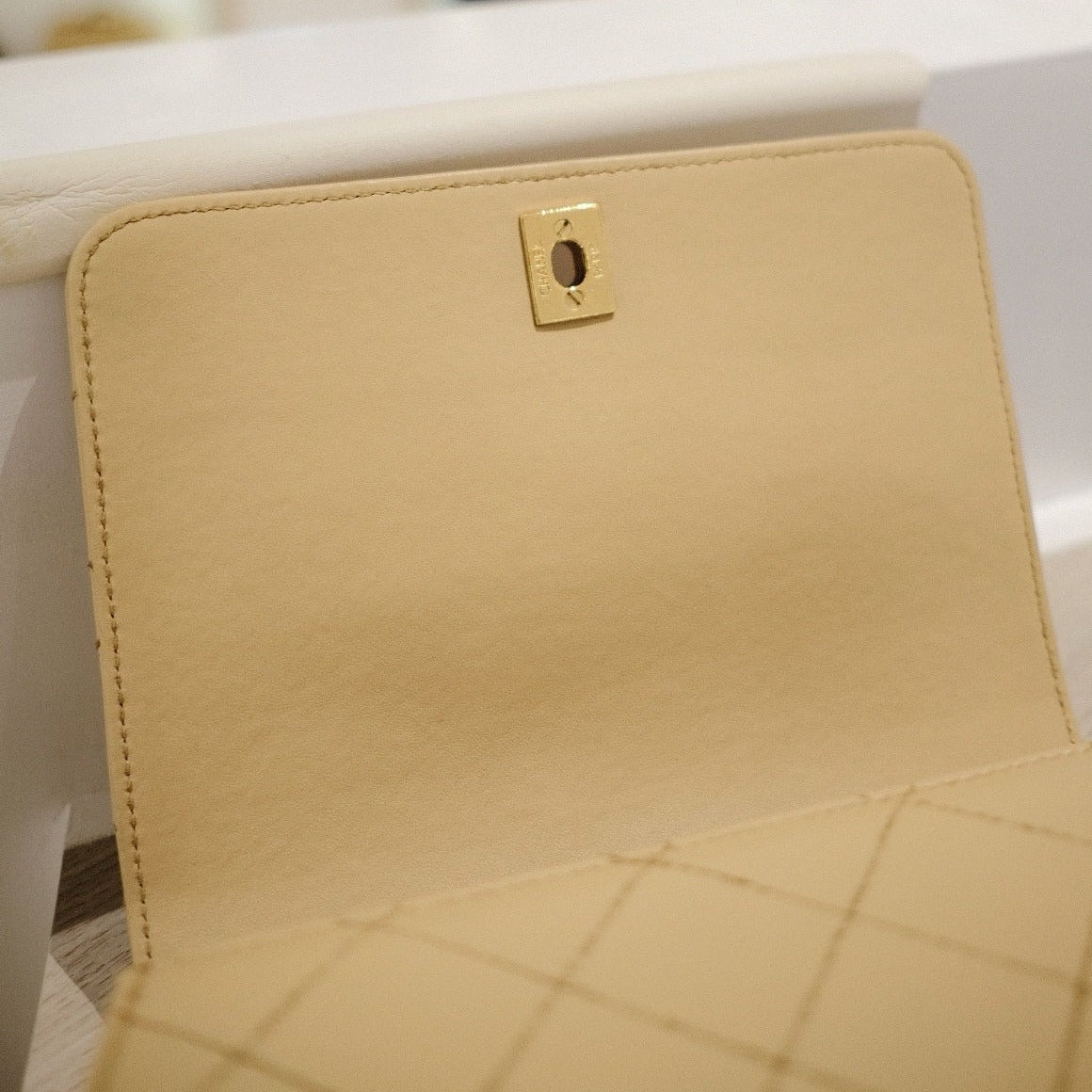 Chanel vintage kelly shoulder bag
