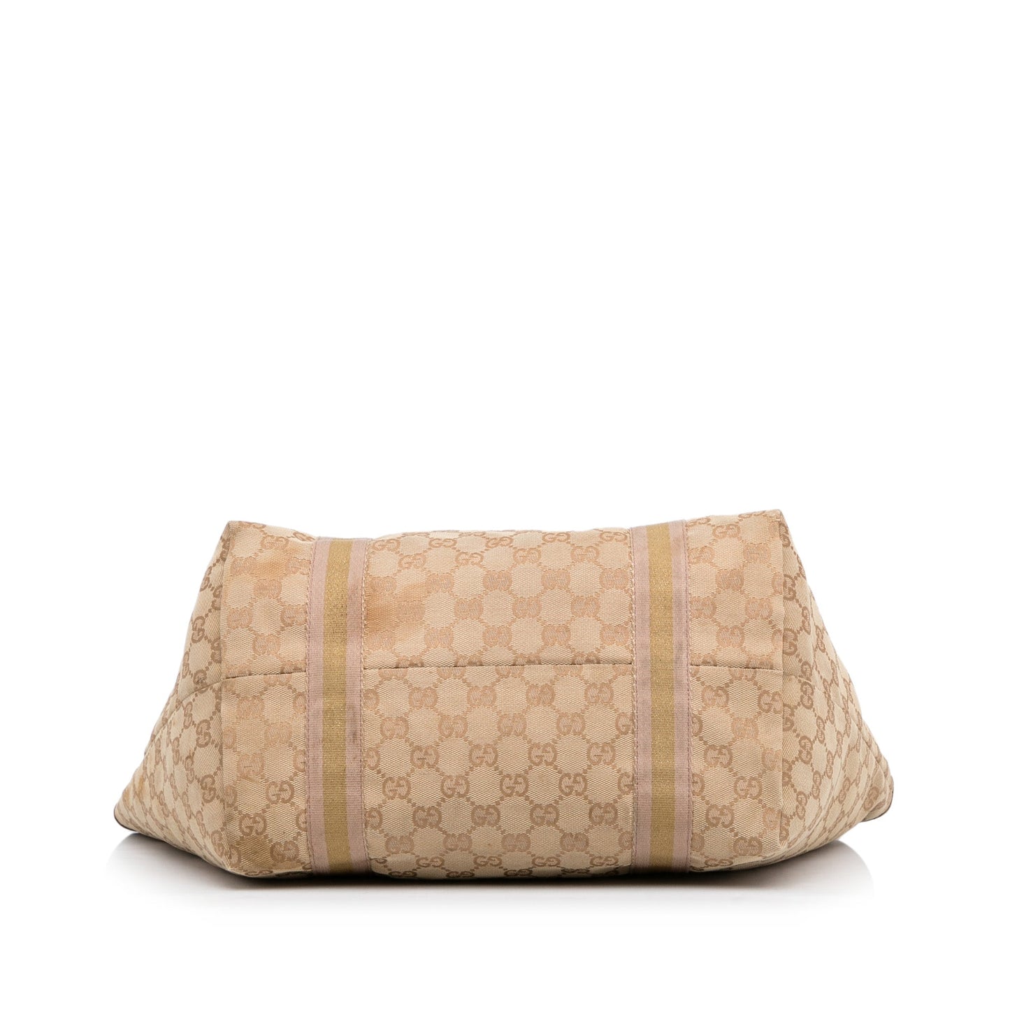 Tan Gucci GG Canvas Jolicoeur Tote
