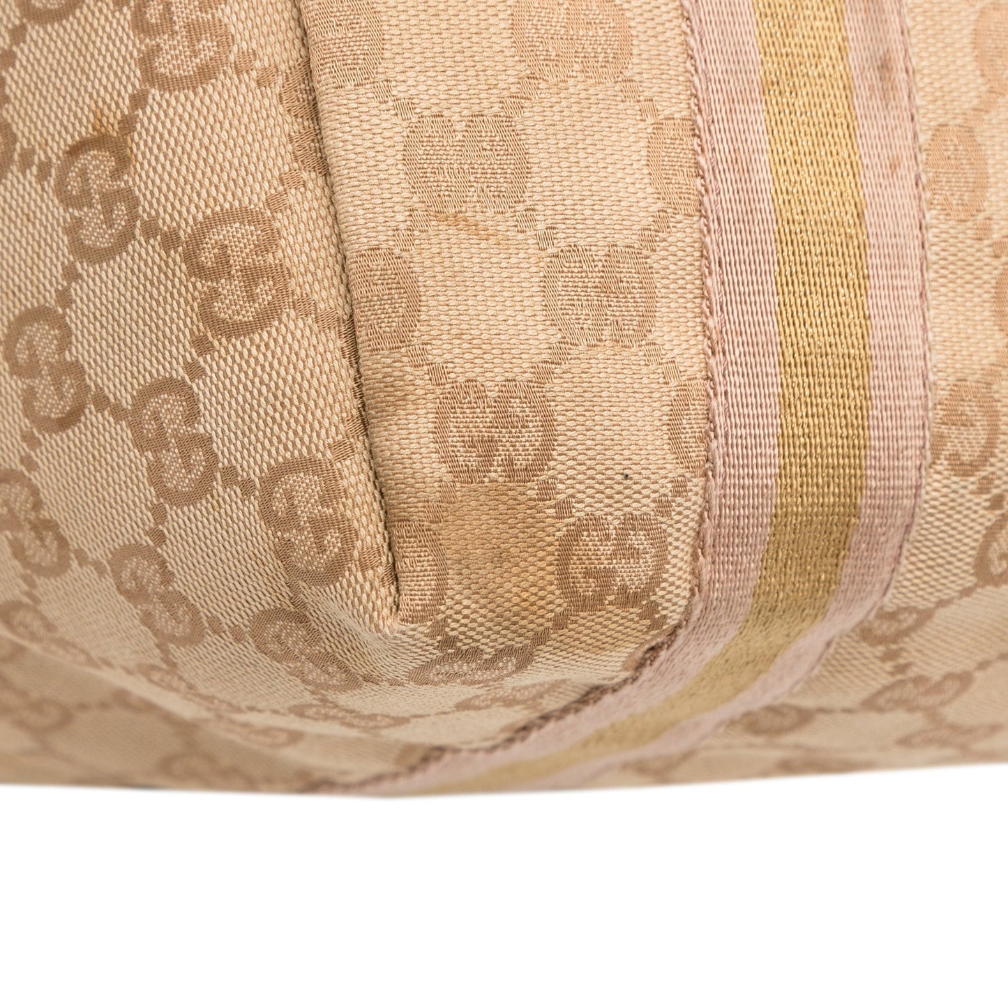 Tan Gucci GG Canvas Jolicoeur Tote