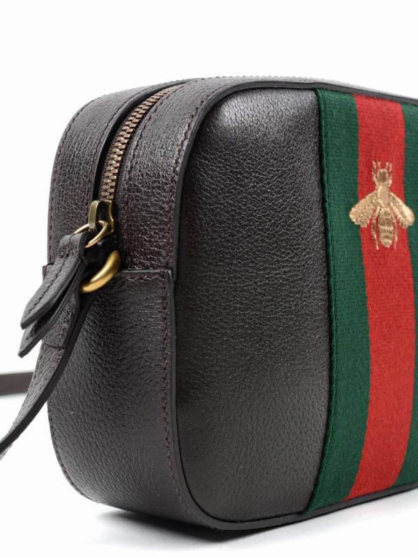 Gucci Leather Shoulder Bag Bee