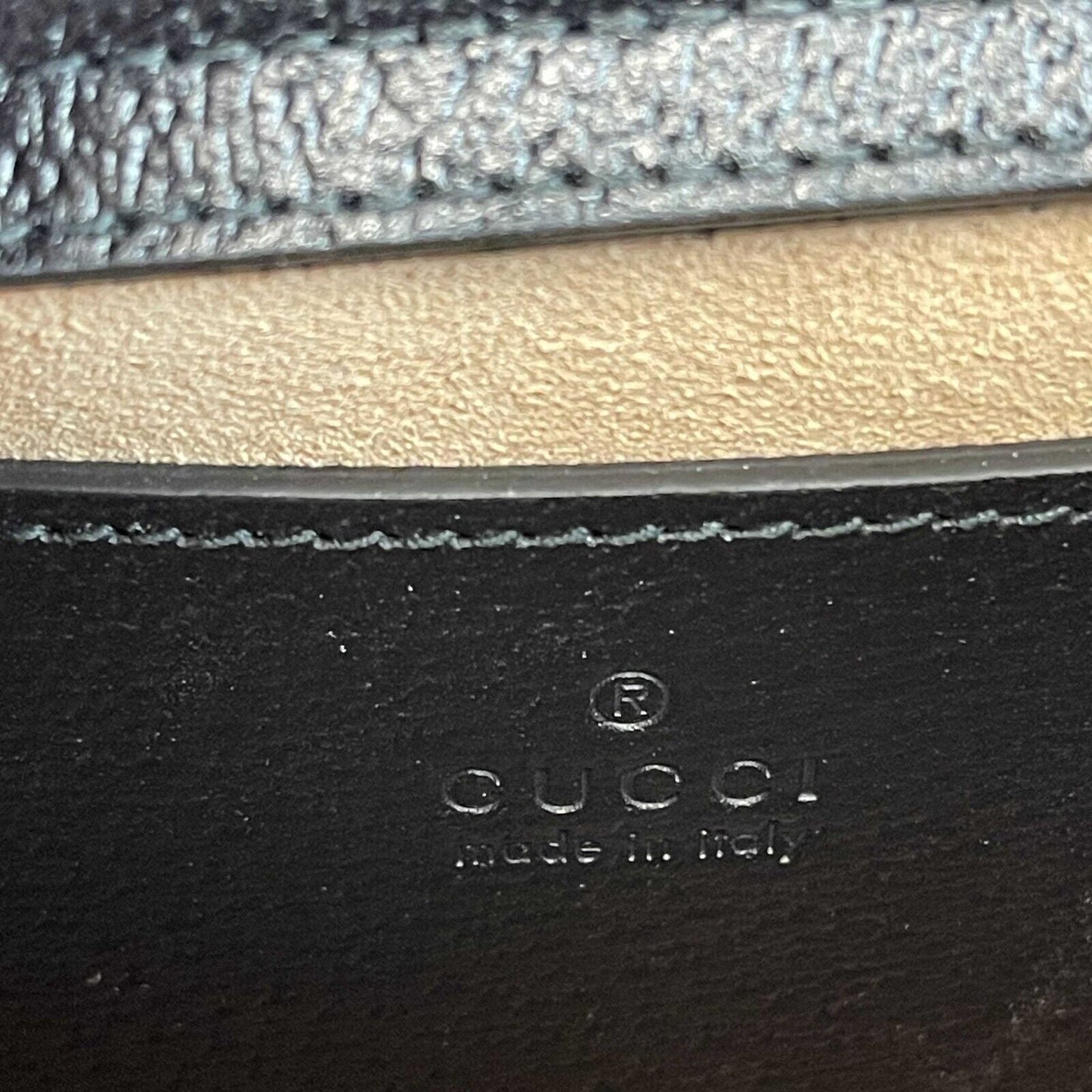 GUCCI Excellent Mini Diana NM Bamboo Handle Tote Black Crossbody Bag
