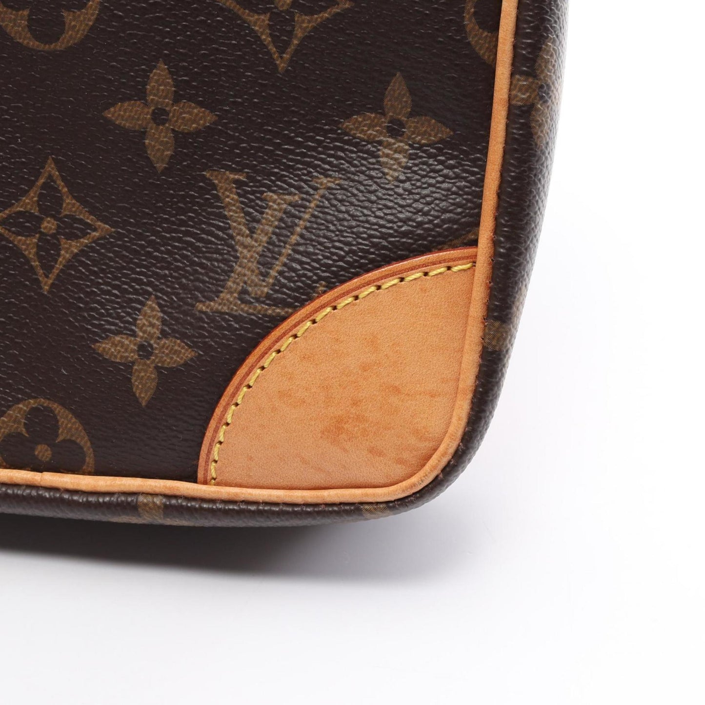 Louis Vuitton  Coated Canvas Monogram Pvc Leather Shoulder Bag
