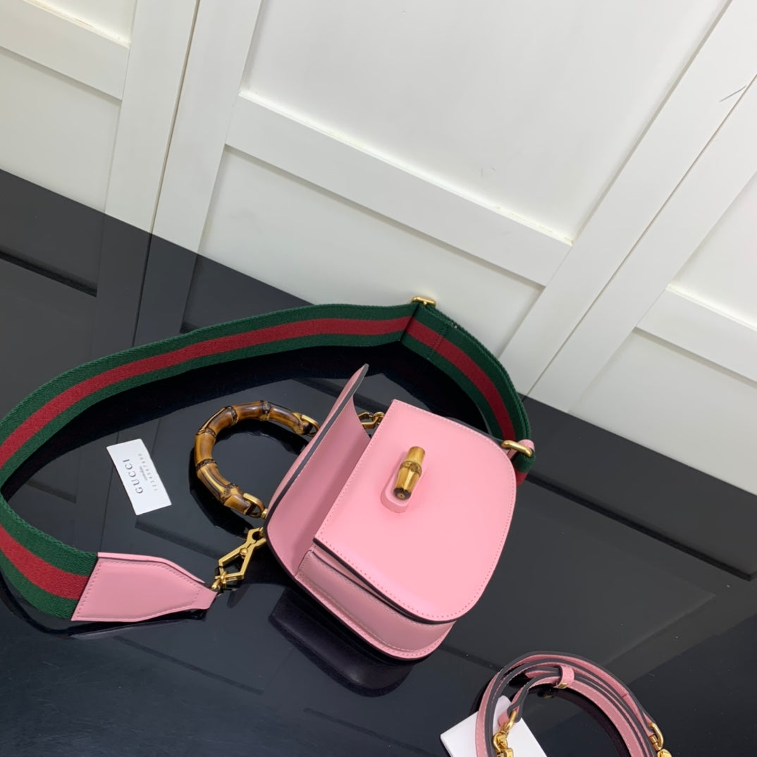 BOLSA GUCCI BAMBOO 1947 PEQUENA 17