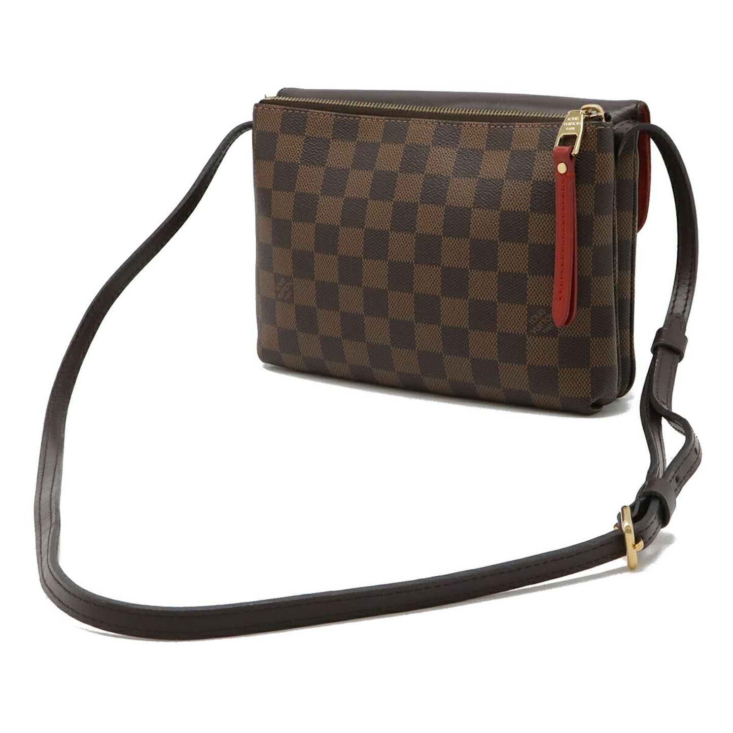 Louis Vuitton Damier  Pvc Pochette Shoulder Bag