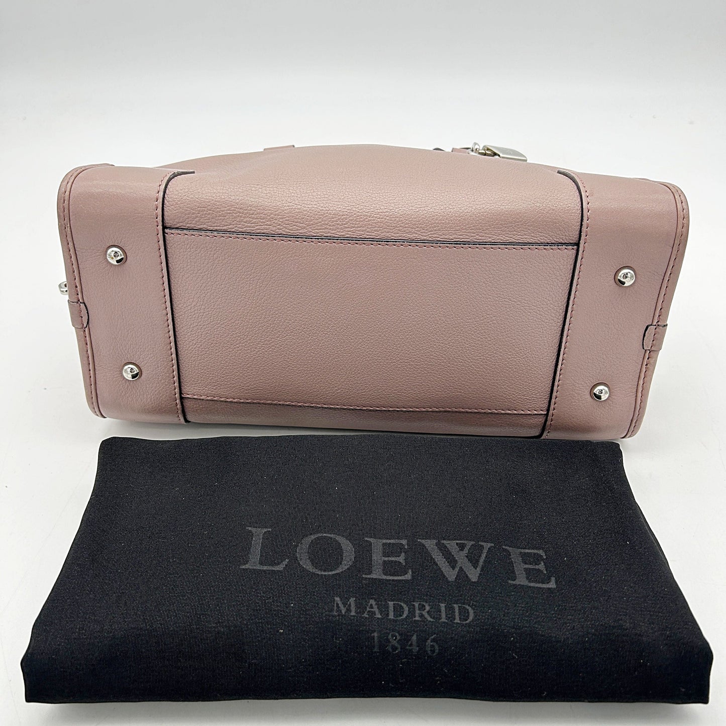 Loewe Amazona 28 - Purple Handle Bags, Handbags LA1936