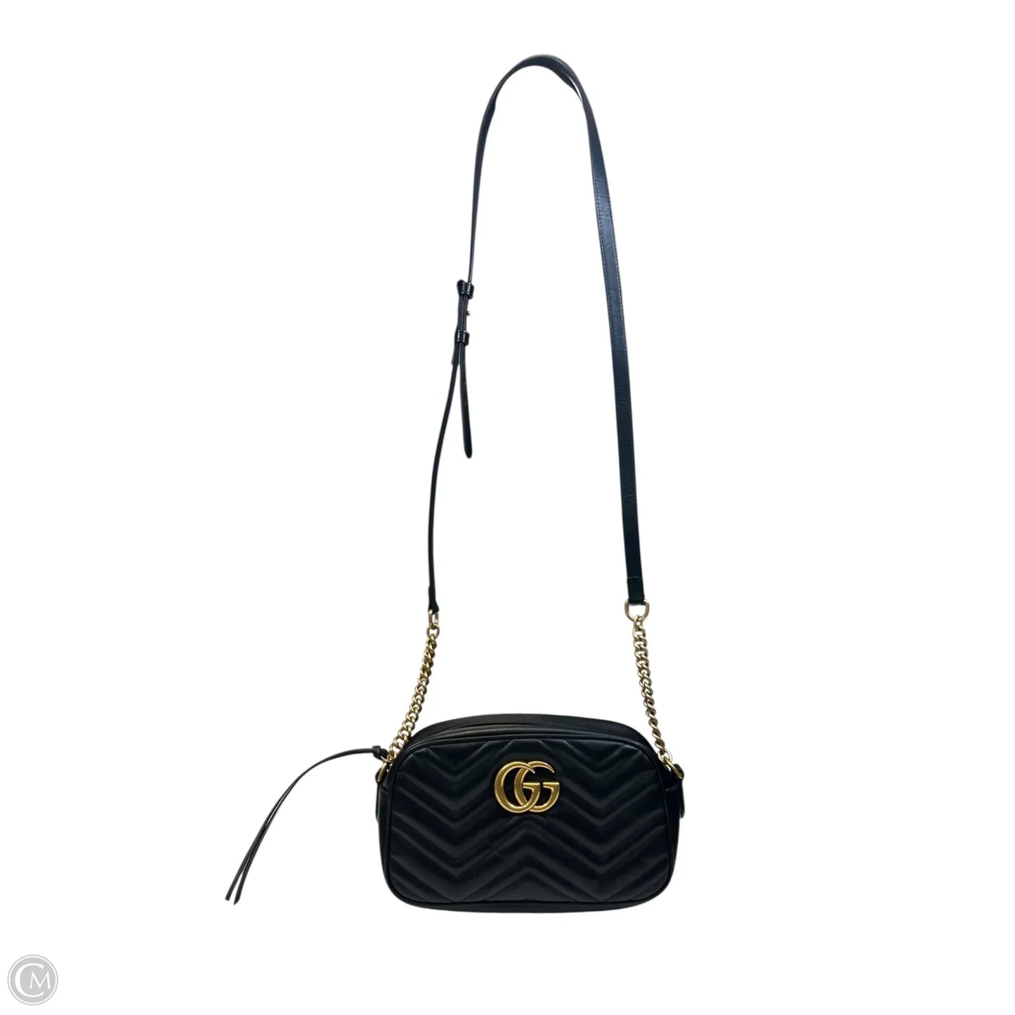 Crossbody Luxury Designer By Gucci, Size: Medium