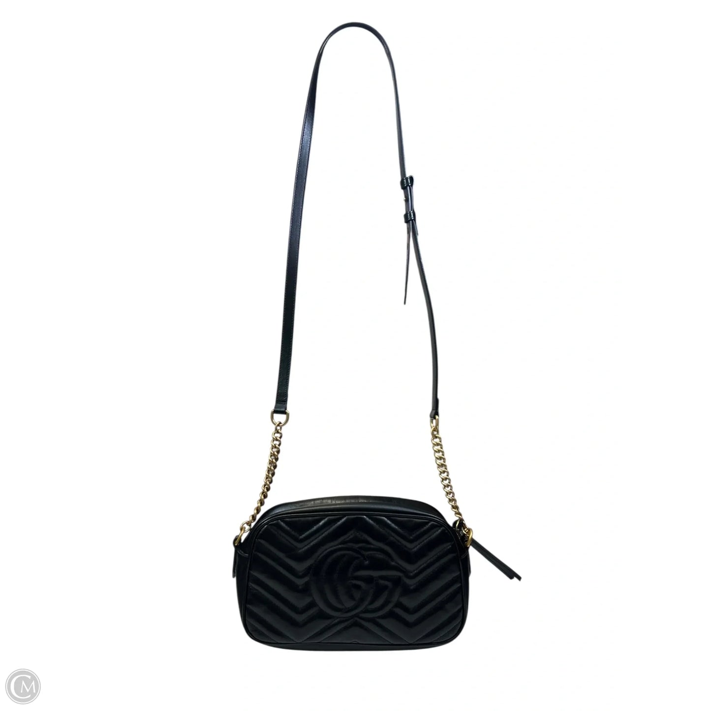 Crossbody Luxury Designer By Gucci, Size: Medium