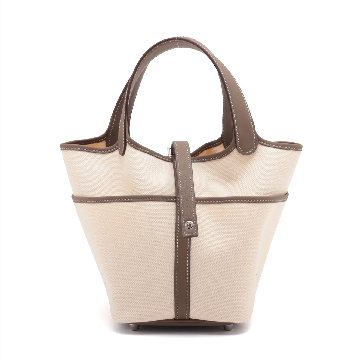 Hermes Picotin Lock 18 PM Cargo Tuareg Elan x  Etoupe Silver  W2024