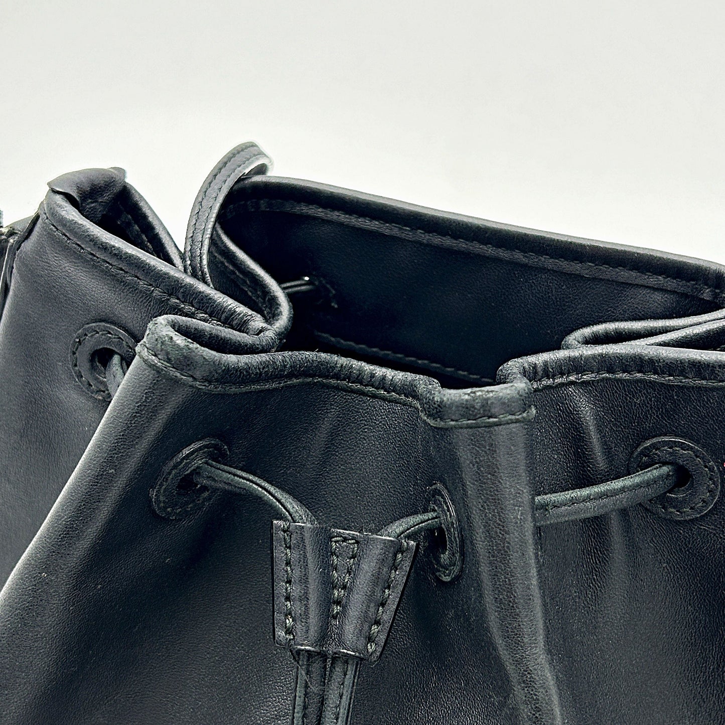 Balenciaga Leather Bucket Bag - Black Bucket Bags, Handbags LA30146
