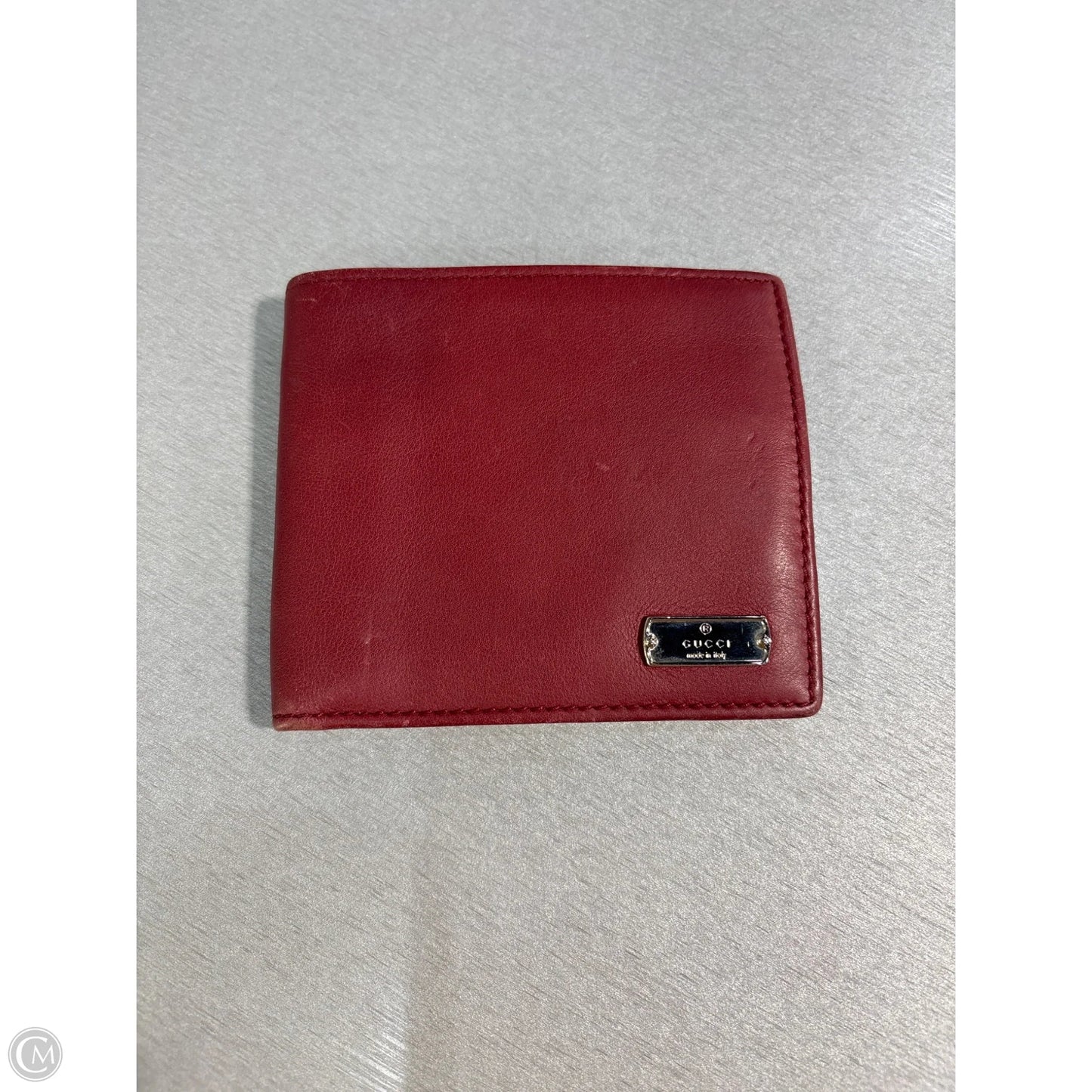 Wallet Luxury Designer By Gucci, Size: Small