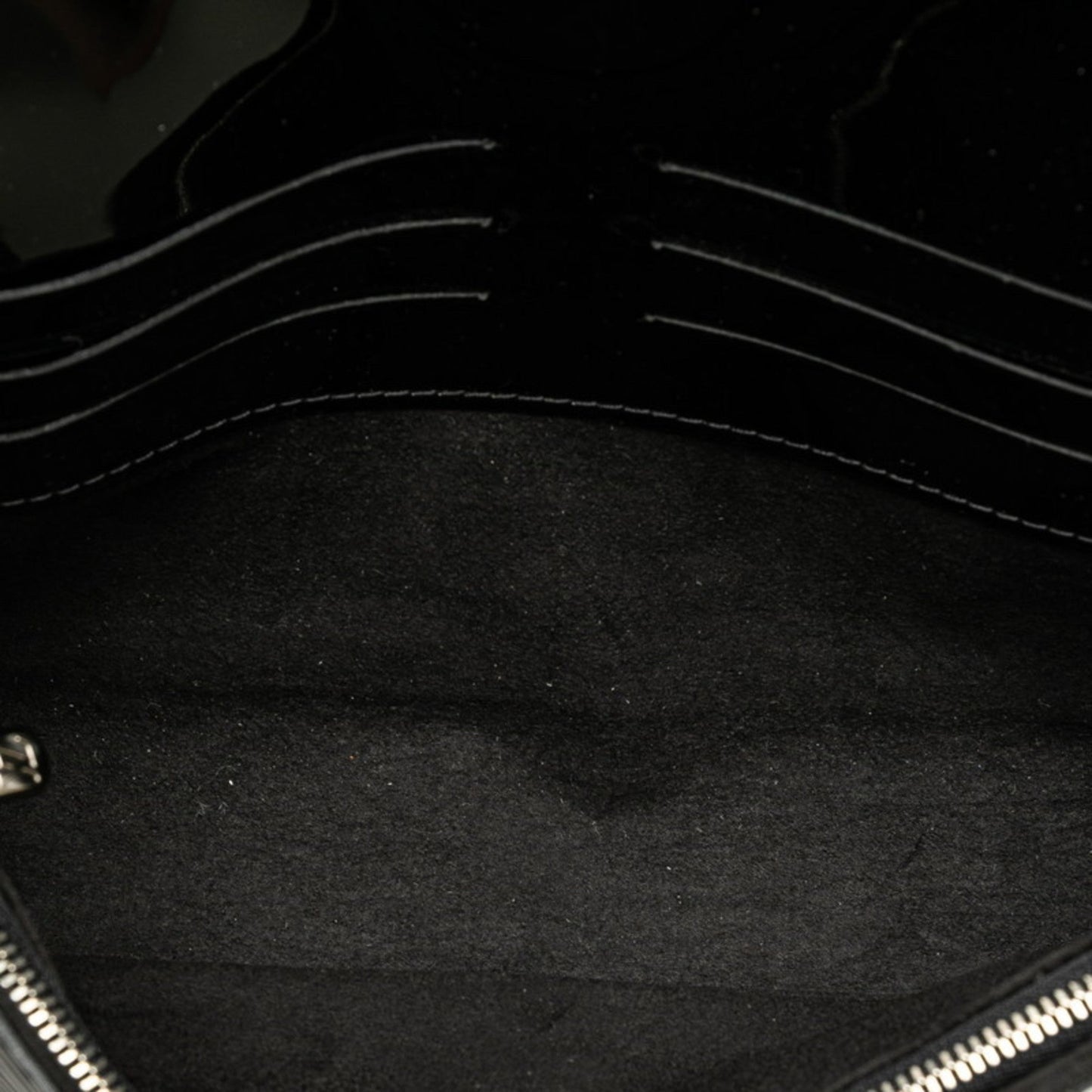 Louis Vuitton  Noir Patent Leather Pochette Shoulder Bag