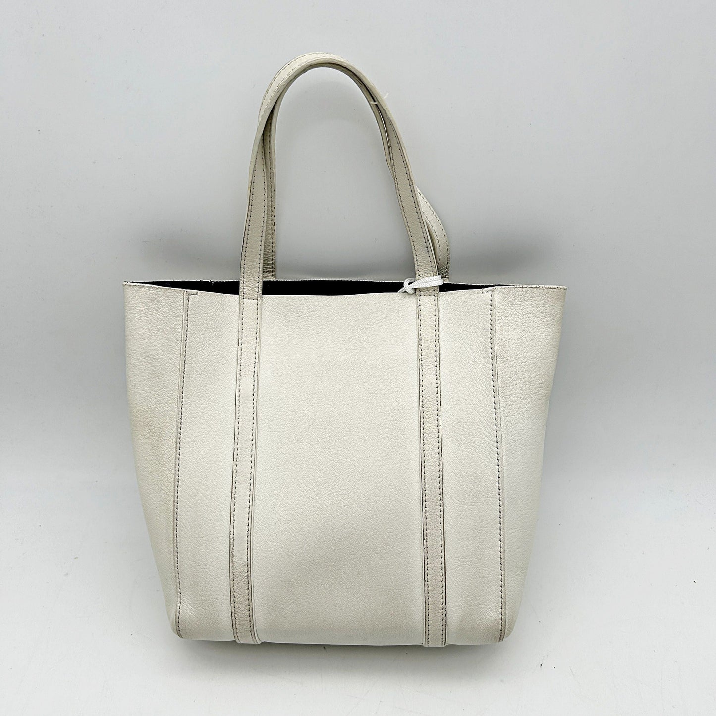 Balenciaga Leather Tote - White Totes, Handbags LA35083