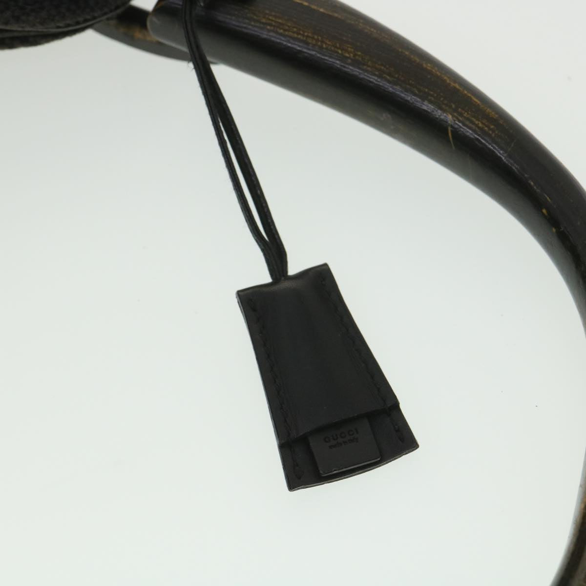 GUCCI Shoulder Bag Canvas Black 106494  36529