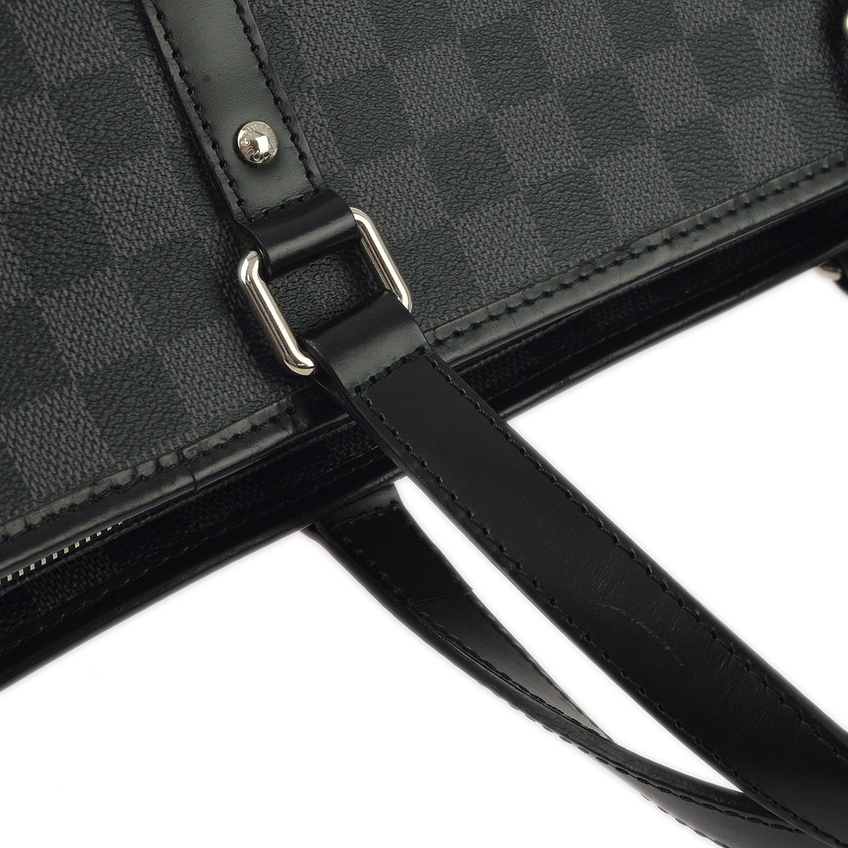 Louis Vuitton 2010 Damier Graphite Tadao 2way Tote Shoulder HandBag N51192