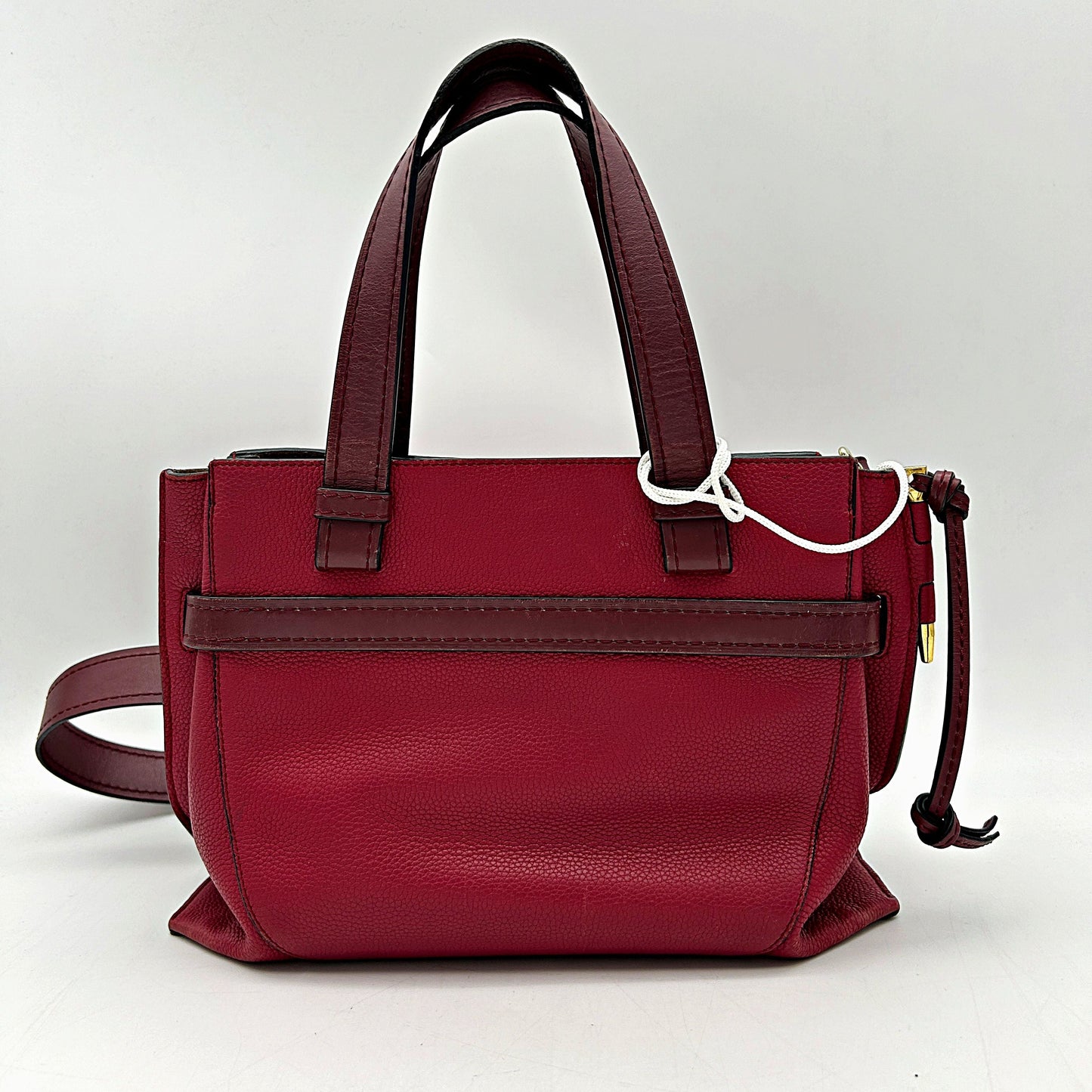 Loewe Mini Gate Top Handle Bag - Burgundy Handle Bags, Handbags LA26475