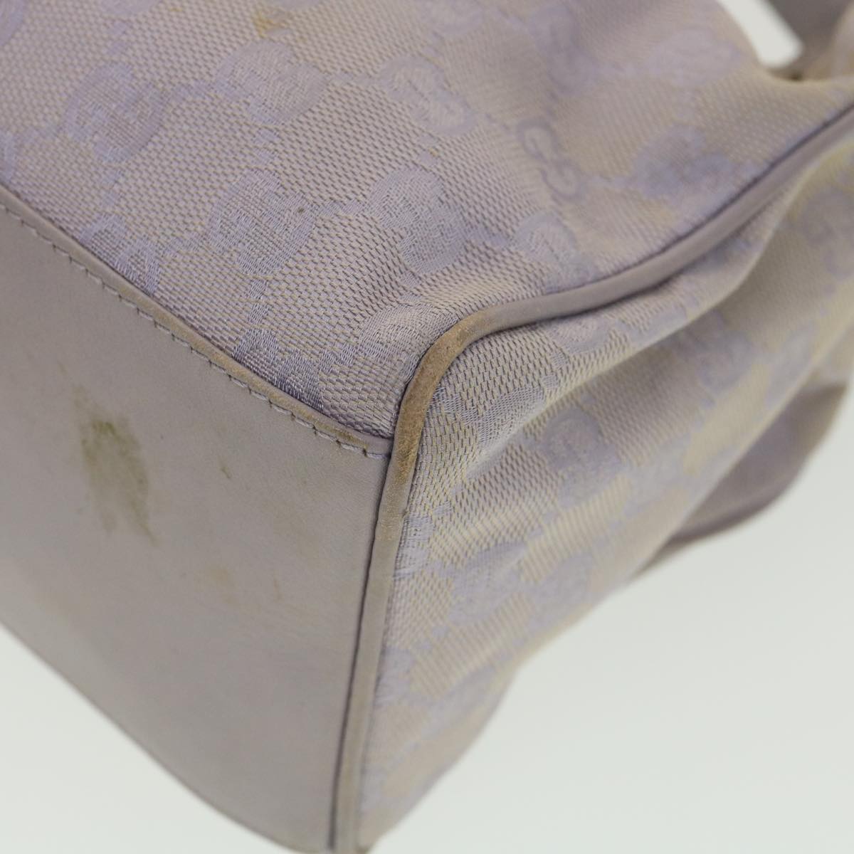 GUCCI GG Canvas Shoulder Bag Purple 92699  39197